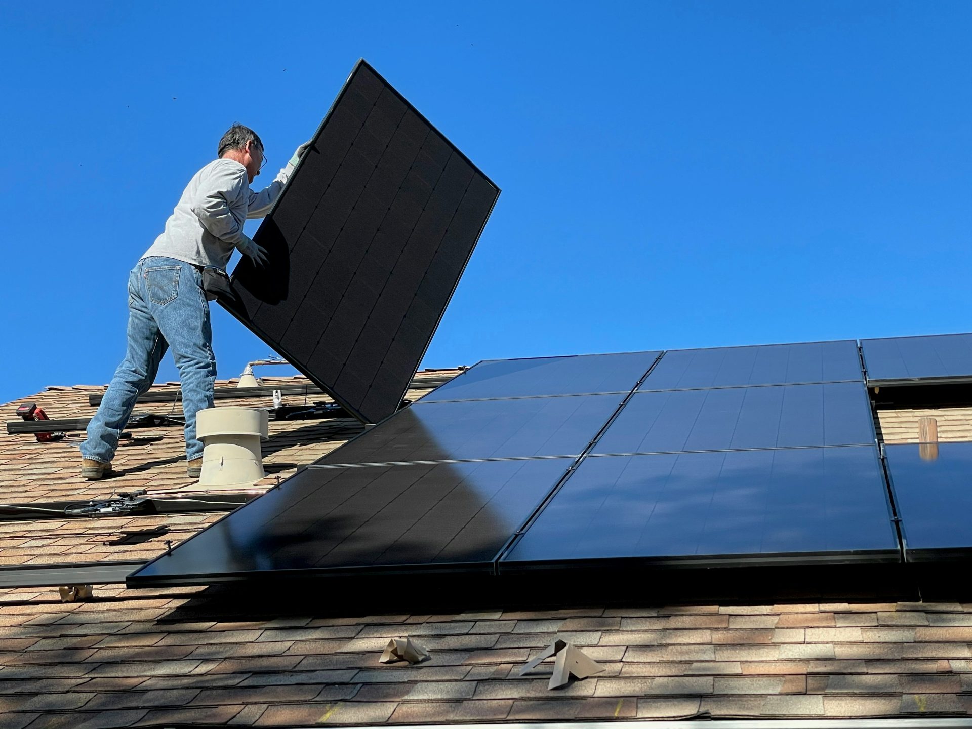 solar panel on rental property